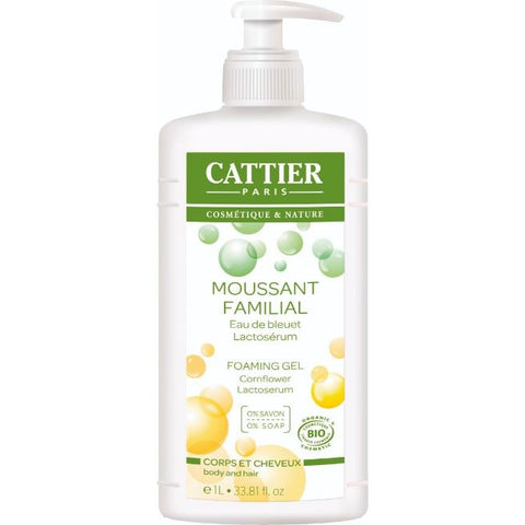 Comprar online GEL DE DUCHA Y CHAMPU FAMILIAR 1 l de CATTIER. Imagen 1