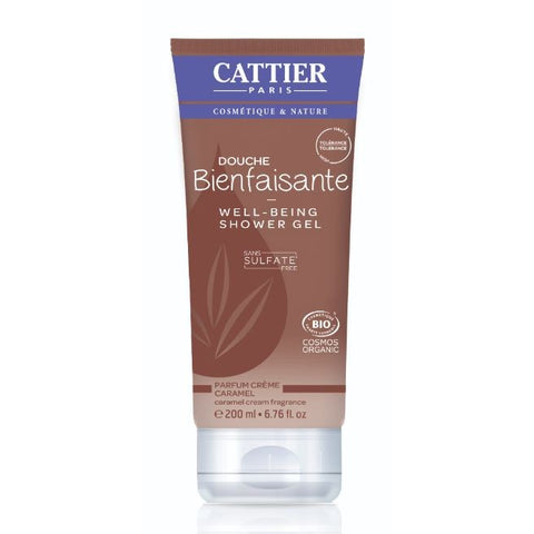 Comprar online GEL DUCHA SIN SULFATOS WELL-BEING CARAMELO 200 ml de CATTIER. Imagen 1