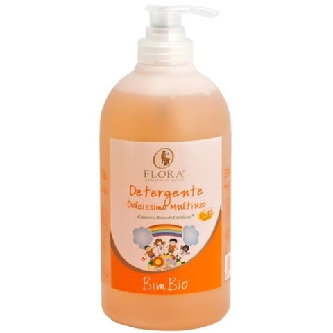 Comprar online GEL DUCHA-BAÑO NIÑOS 500 ML de FLORA COSMETICA BIO. Imagen 1