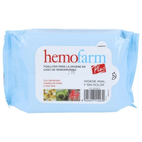 Comprar online HEMOFARM PLUS TOALLITAS 40 Und de HEMOFARM. Imagen 1