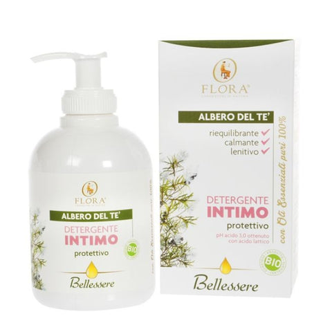 Comprar online GEL INTIMO ARBOL DEL TE REEQUILIBRANTE LENITIVO 25 de FLORA COSMETICA BIO. Imagen 1
