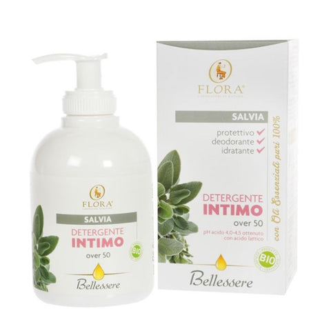 Comprar online GEL INTIMO SALVIA +50 MENOPAUSIA PROTEC HIDRAT 250 de FLORA COSMETICA BIO. Imagen 1