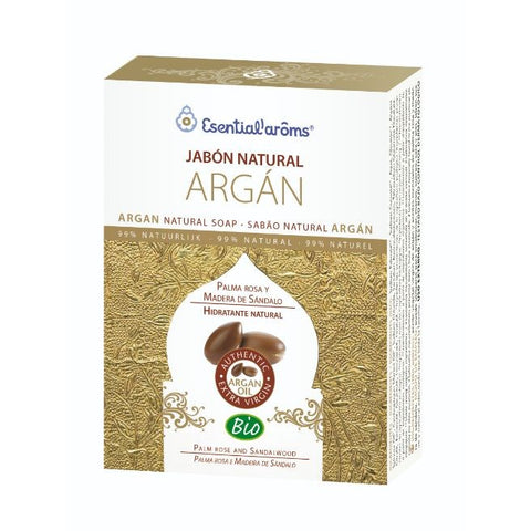 Comprar online JABON ARGAN 100 gr de ESENTIAL AROMS. Imagen 1