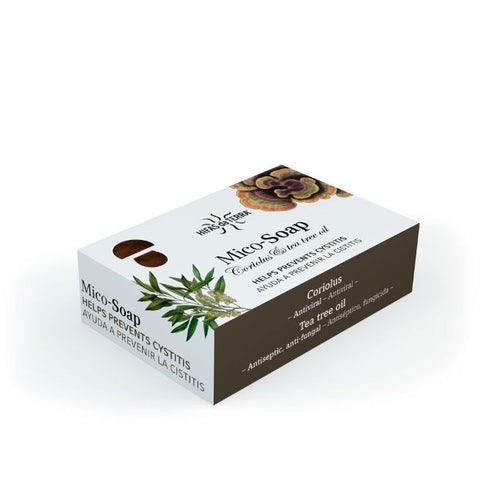 Comprar online JABON DE CORIOLUS Y ARBOL DEL TE de HIFAS DA TERRA. Imagen 1