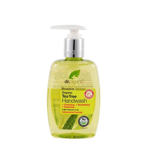 Comprar online JABON DE MANOS DE ARBOL DE TE 250 ml de DR ORGANIC. Imagen 1