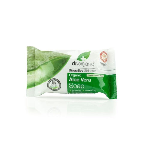 Comprar online JABON EN PASTILLA ALOE VERA 100 gr de DR ORGANIC. Imagen 1