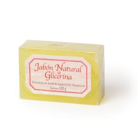 Comprar online JABON GLICERINA +JOJOBA 125 gr de ARTESANIA AGRICOLA. Imagen 1