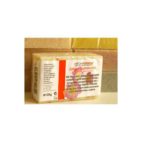 Comprar online JABON LUMINOSO EXFOLIANTE 100G de AROMASENSIA. Imagen 1