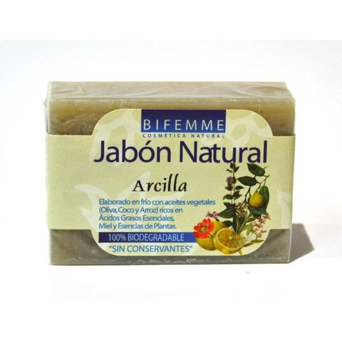 Comprar online JABON NATURAL ARCILLA 100 gr de YNSADIET. Imagen 1