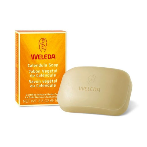 Comprar online JABON VEGETAL CALENDULA 100 gr de WELEDA COSMETICA. Imagen 1