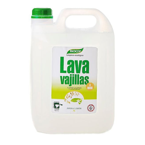 Comprar online LAVAVAJILLAS AVENA LIMON BIOCOP 5 L de BIOCOP. Imagen 1
