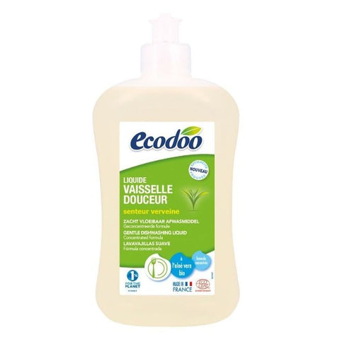 Comprar online LAVAVAJILLAS SUAVE ALOE VERA VERBENA 500 ML de ECODOO. Imagen 1