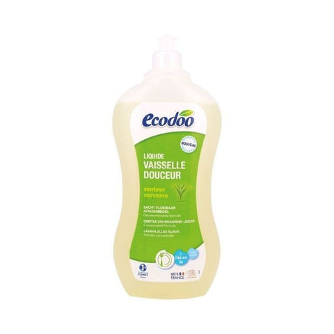 Comprar online LAVAVAJILLAS SUAVE ALOE VERA VERBENA ECODOO 1 L de ECODOO. Imagen 1
