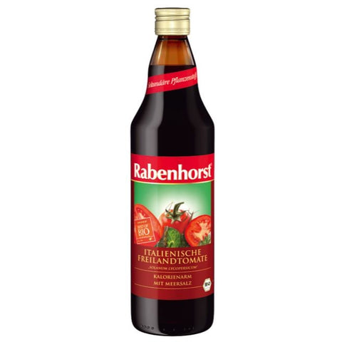 Comprar online ZUMO ECOLOGICO DE TOMATE 750 ml de RABENHORST. Imagen 1