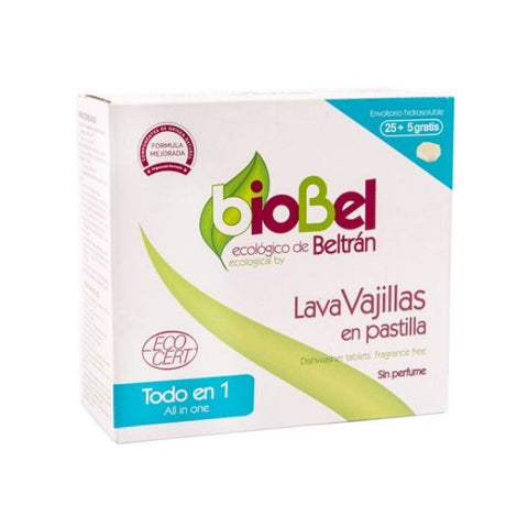 Comprar online PASTILLAS LAVAVAJILLAS ECO 30 Unidades de BIOBEL. Imagen 1