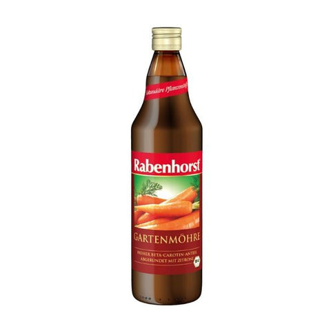 Comprar online ZUMO ECOLOGICO DE ZANAHORIA 750 ml de RABENHORST. Imagen 1
