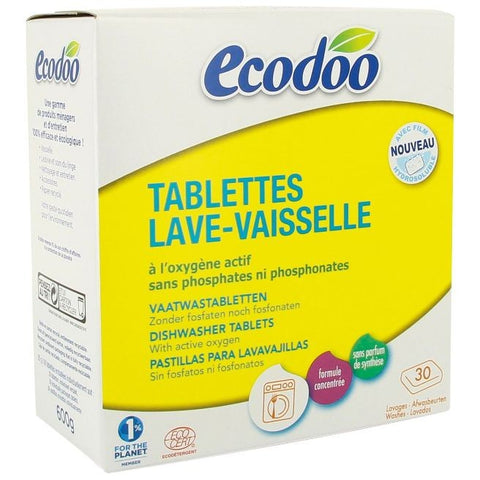 Comprar online TABLETAS PARA LAVAVAJILLAS 30 PAST. de ECODOO. Imagen 1