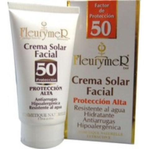 Comprar online CREMA SOLAR FACIAL SPF 50 80 ml de FLEURYMER. Imagen 1