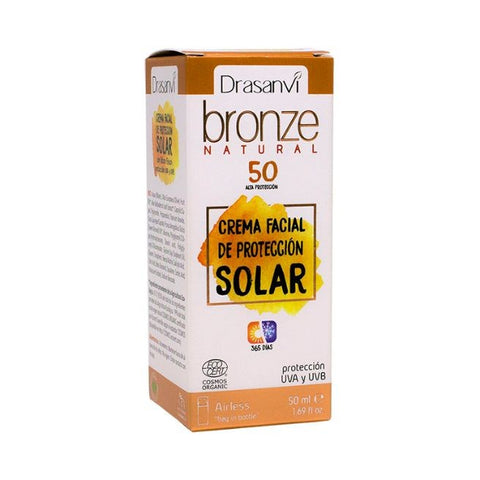 Comprar online CREMA SOLAR PROTECCION 50 SPF ECOCERT 50 ml de DRASANVI. Imagen 1