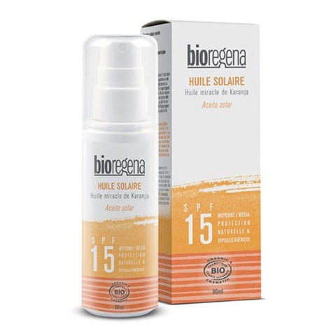 Comprar online SOLAR ACEITE SPF 15 90 ML de BIOREGENA. Imagen 1