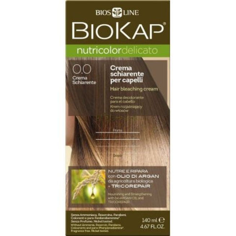 Comprar online NUTRICOLOR BLEACHING CREAM 50 ML + 75 ML + 15 de BIOKAP. Imagen 1