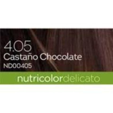 Comprar online 4.05 CHESNUT CHOLCOLATE GENTLE DYE - 140 ML CASTAÑ de BIOKAP. Imagen 1