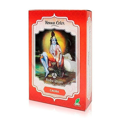 Comprar online HENNA CAOBA POLVO RADHE SHYAM 100 GR de RADHE SHYAM SPIRITUAL SKY. Imagen 1