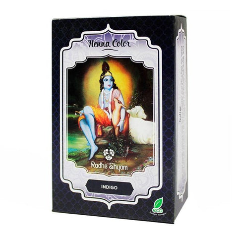 Comprar online HENNA INDIGO POLVO RADHE 100 GR de RADHE SHYAM SPIRITUAL SKY. Imagen 1