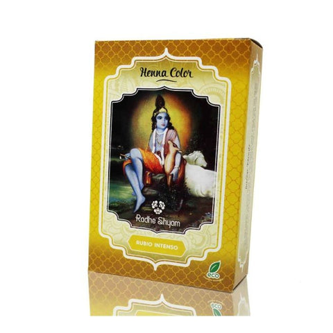 Comprar online HENNA RUBIO INTENSO POLVO RADHE 100 GR de RADHE SHYAM SPIRITUAL SKY. Imagen 1