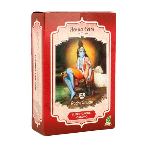 Comprar online HENNA SUPER CAOBA OSCURO POLVO 100 GR de RADHE SHYAM SPIRITUAL SKY. Imagen 1