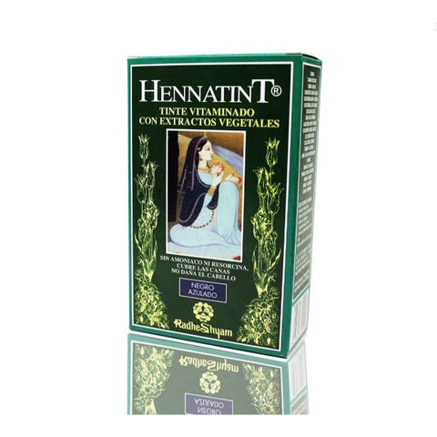 Comprar online HENNATINT NEGRO AZULADO RADHE 120 ML de RADHE SHYAM SPIRITUAL SKY. Imagen 1