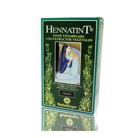 Comprar online HENNATINT NEGRO RADHE SHYAM 120 ML de RADHE SHYAM SPIRITUAL SKY. Imagen 1