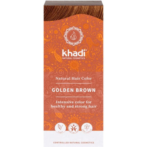 Comprar online HERBAL COLOR CASTAÑO DORADO 500 G de KHADI. Imagen 1