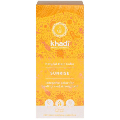 Comprar online HERBAL COLOR RUBIO AMANECER-MIEL (SUNRISE) 100 G de KHADI. Imagen 1