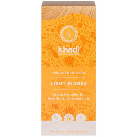 Comprar online HERBAL COLOR RUBIO CLARO 100 G de KHADI. Imagen 1