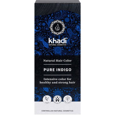 Comprar online INDIGO 100% PURO Y NATURAL KHADI 100 G de KHADI. Imagen 1