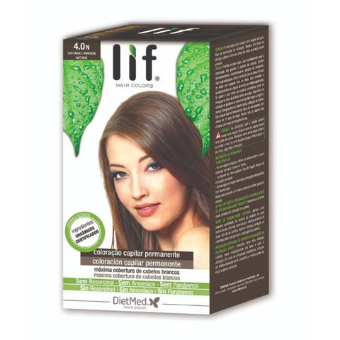 Comprar online LIF HAIR MARRON NATURAL 4.0 N 115 ml de DIETMED. Imagen 1