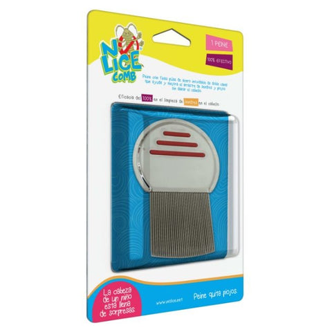 Comprar online LENDRERA NO-LICE PUAS ACERO DOBLE CANAL de NO-LICE. Imagen 1