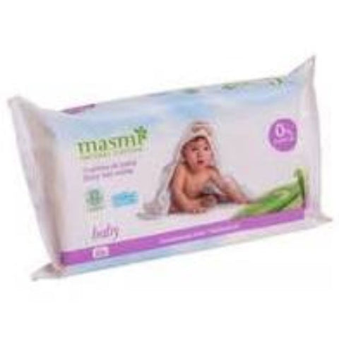 Comprar online TOALLITAS HUMEDAS DE BEBE 60 UNIDADES de MASMI. Imagen 1