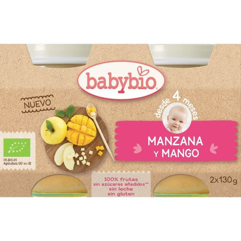 Comprar online BABYBIO MANZANA-MANGO de BABYBIO. Imagen 1
