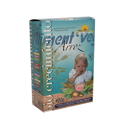Comprar online PAPILLA DE ARROZ S/G 400 gr de ALIMENT VEGETAL. Imagen 1
