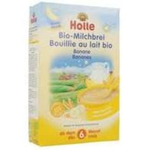 Comprar online PAPILLA DE TRIGO Y PLATANO CON LECHE +6 MESES BUEN de HOLLE. Imagen 1