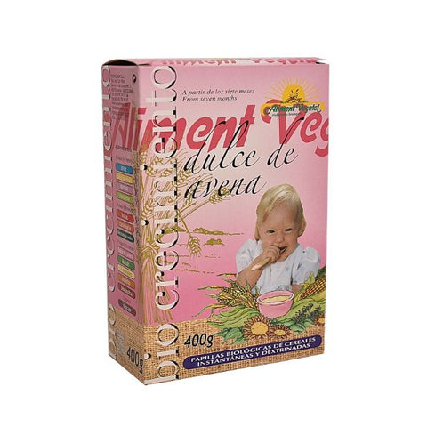Comprar online PAPILLA DULCE AVENA C/G 400 gr de ALIMENT VEGETAL. Imagen 1