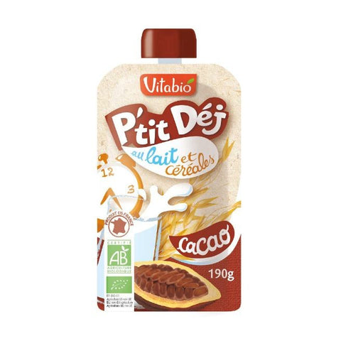 Comprar online PETIT DEJ AU LAIT ET CEREALES 190 de BABYBIO. Imagen 1