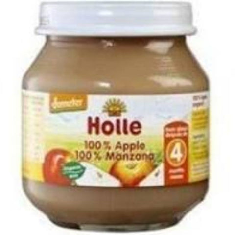 Comprar online POTITO 100% MANZANA +4 MESES 125g de HOLLE. Imagen 1