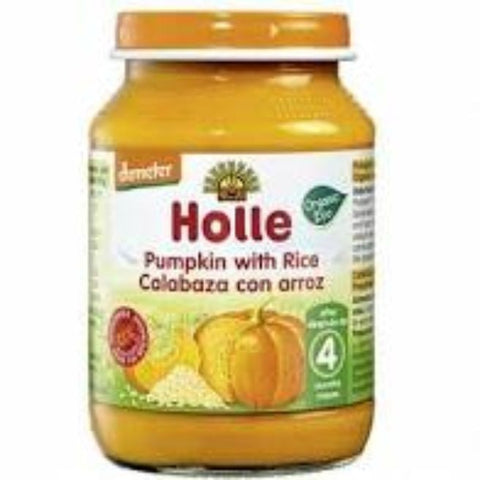 Comprar online POTITO CALABAZA CON ARROZ +4 MESES 190g de HOLLE. Imagen 1