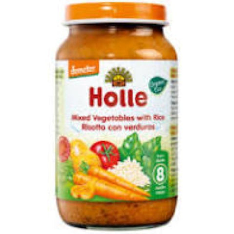 Comprar online POTITO VERDURAS CON ARROZ +8 MESES 220g de HOLLE. Imagen 1