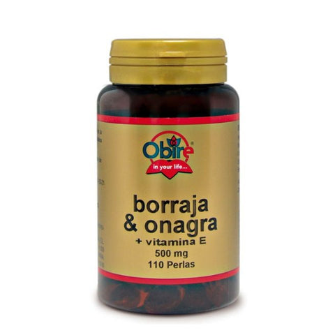 Comprar online BORRAJA & ONAGRA 700 mg 110 Perlas de OBIRE. Imagen 1