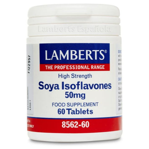Comprar online ISOFLAVONAS DE SOJA 50 mg 60 Tabs de LAMBERTS. Imagen 1