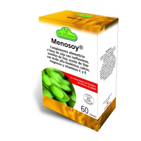 Comprar online MENOSOY ISOFLAVONAS 60 Caps de DR.DUNNER. Imagen 1